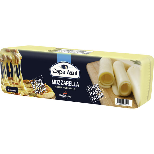 Queijo Mussarela Capa Azul F4 Preço por quilo na peça