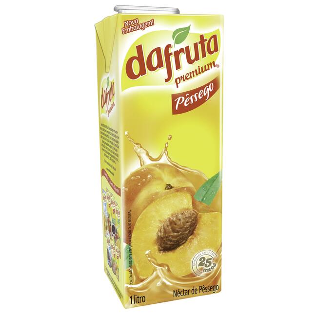 Suco Dafruta Néctar Pêssego 1L