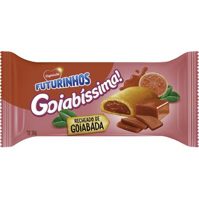 Biscoito Recheado Capricche Goiabíssima 38g