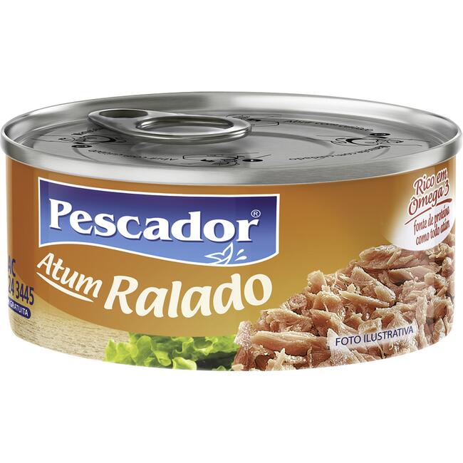 Atum Ralado Pescador Óleo 120g