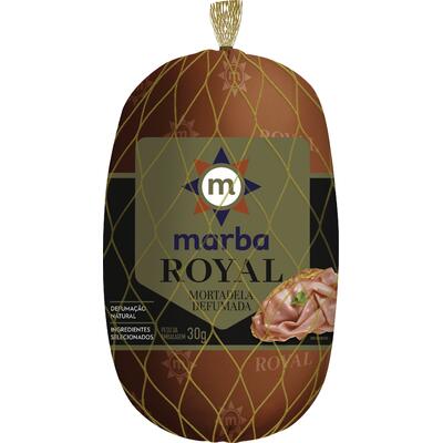 Mortadela Defumada Marba Bologna Preço por quilo na peça