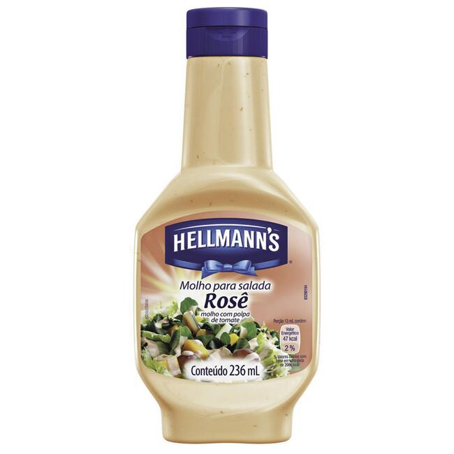 Molho para Salada Hellmann’s Rosé 236ml
