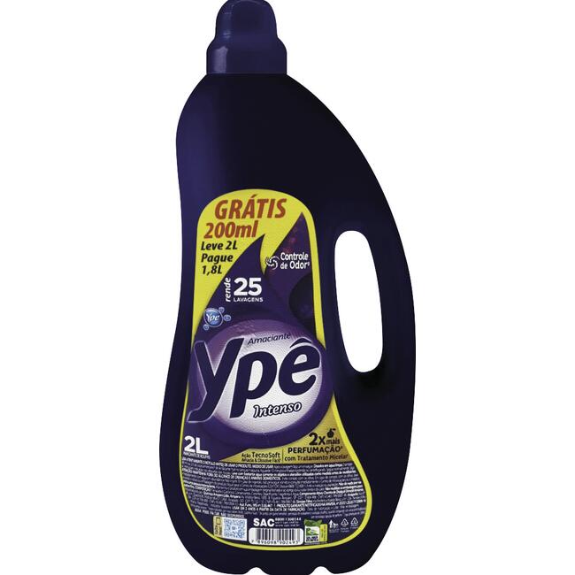 Amaciante para Roupa Ypê Intenso 2L