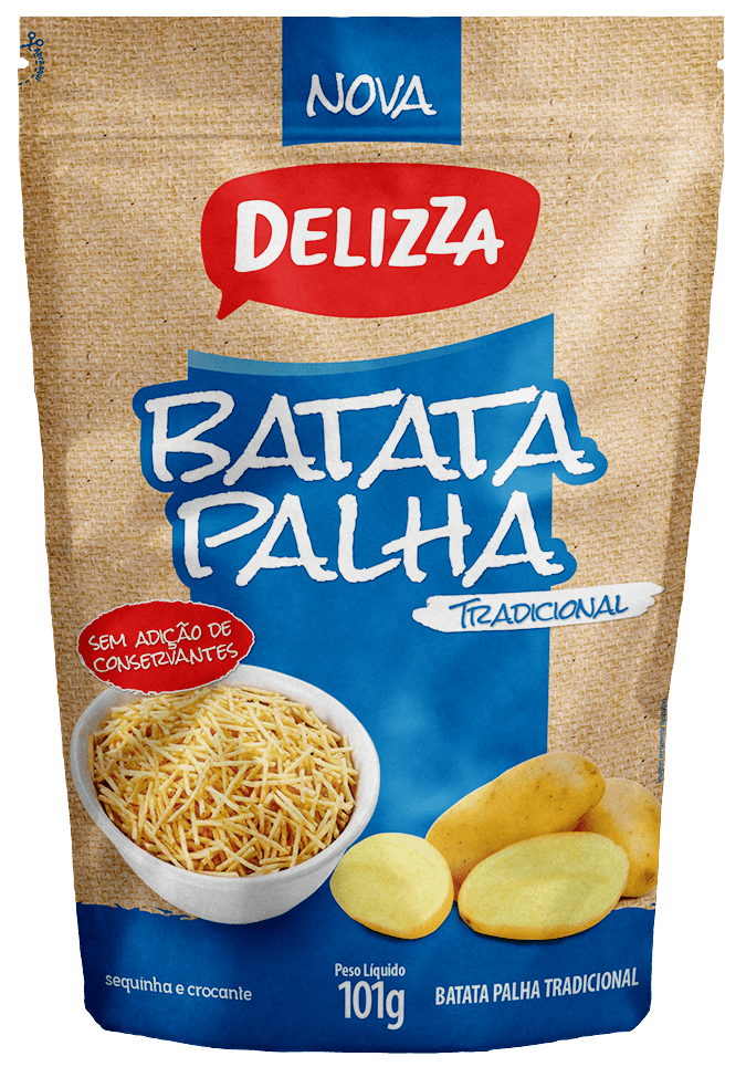 Batata Delizza Palha Tradicional 101g