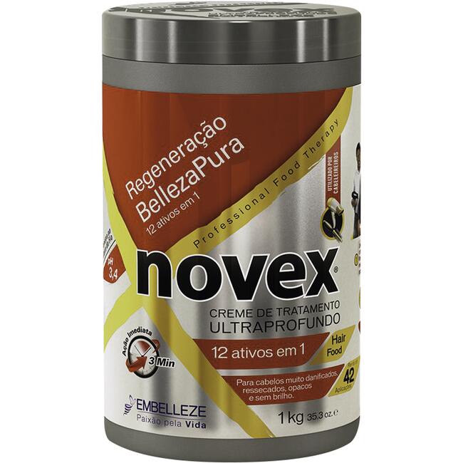 Creme de Tratamento para Cabelo Novex Belleza Pura 1kg