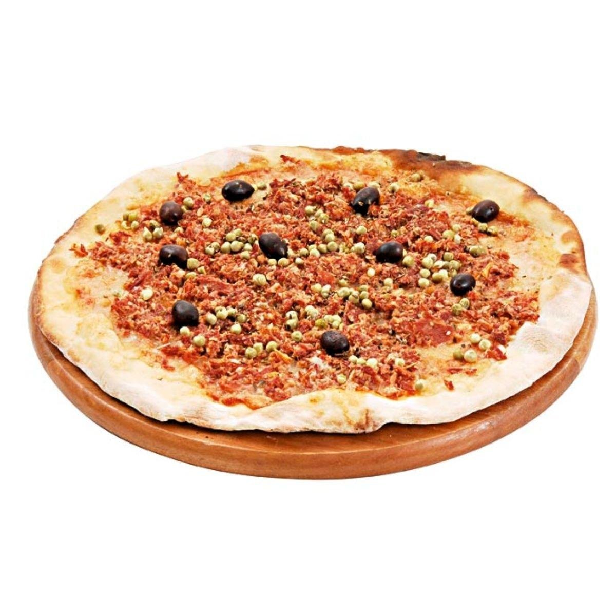 Pizza Grande Sabor Carne Seca Ao Forno Fabricação Própria 900g