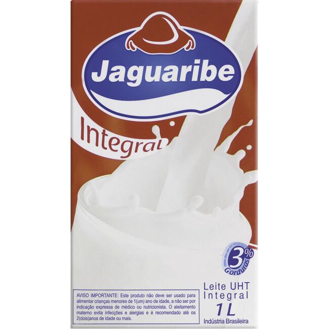 Leite Longa Vida Jaguaribe Integral 1L
