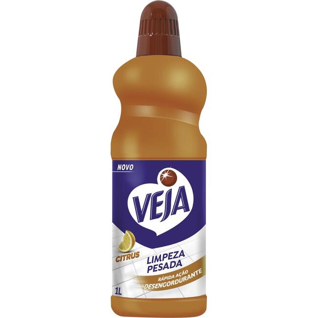 Limpador Veja Limpeza Pesada Citrus 1L