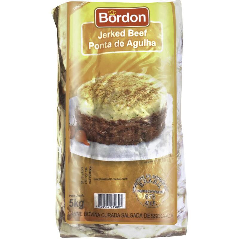 Jerked Beef Bordon Ponta de agulha 5kg
