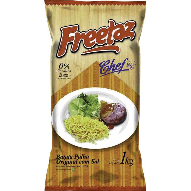 Batata Palha Freetaz Chef 1kg