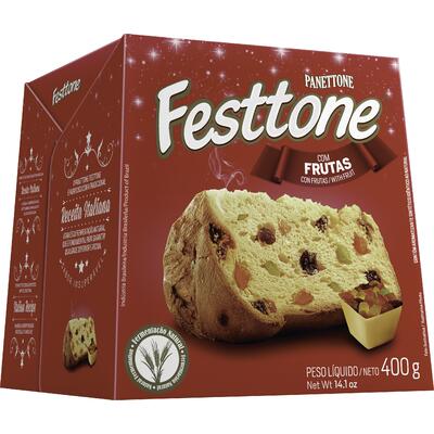 Panettone Festtone Frutas 400g