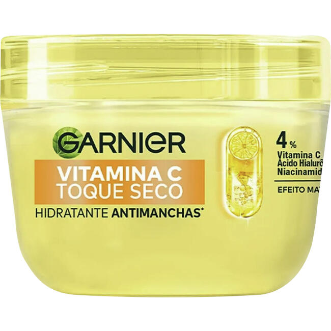 Hidratante Facial GARNIER Vitamina C Toque Seco Antimanchas 85g