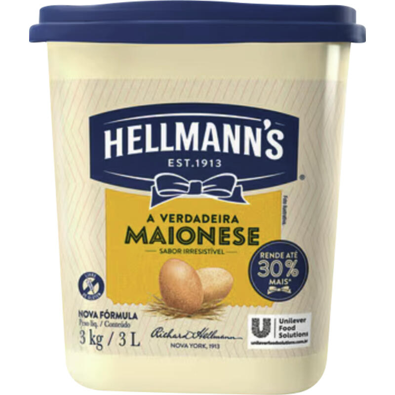 Maionese Hellmann’s 3kg
