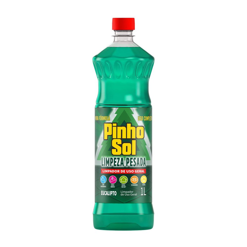Desinfetante PINHO SOL Limpeza Pesada Eucalipto 1L