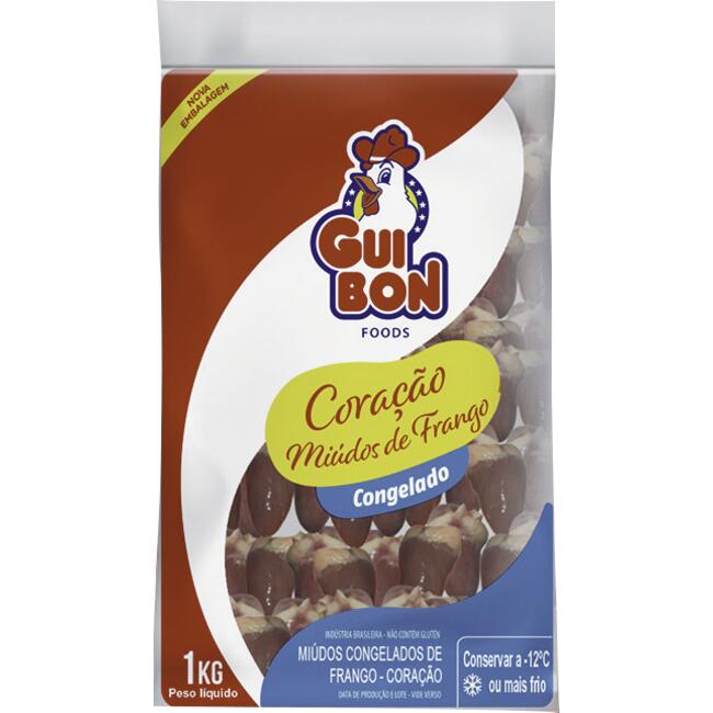 Coração de Frango Guibon Congelado 1kg