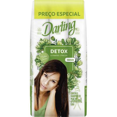 Shampoo Darling Detox 3x350ml