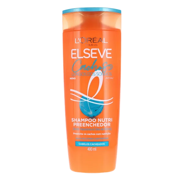 Shampoo Elseve 400ml - Cachos Longos dos Sonhos