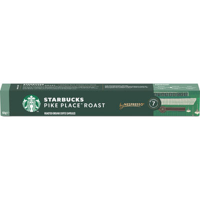 Café STARBUCKS Pike Place Roast Lungo 53g com 10 Cápsulas
