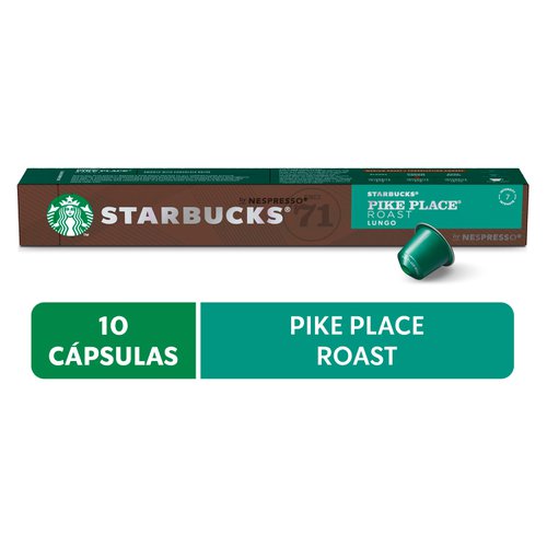 Café STARBUCKS Pike Place Roast Lungo 53g com 10 Cápsulas