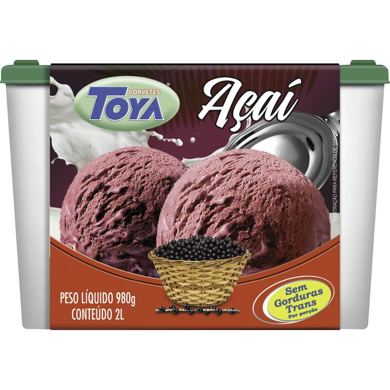Sorvete Toya Açaí 2L