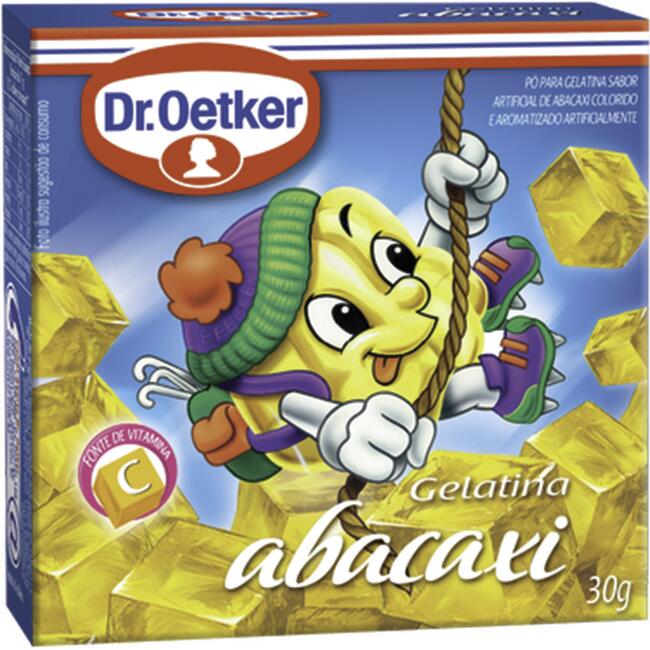 Gelatina Dr. Oetker Abacaxi 30g