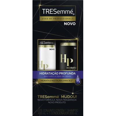 Kit Tresemmé Shampoo 400ml+Cond 200ml Hidra profunda