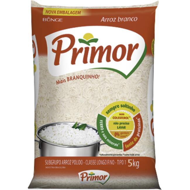 Arroz Primor Agulhinha Tipo 1 5kg