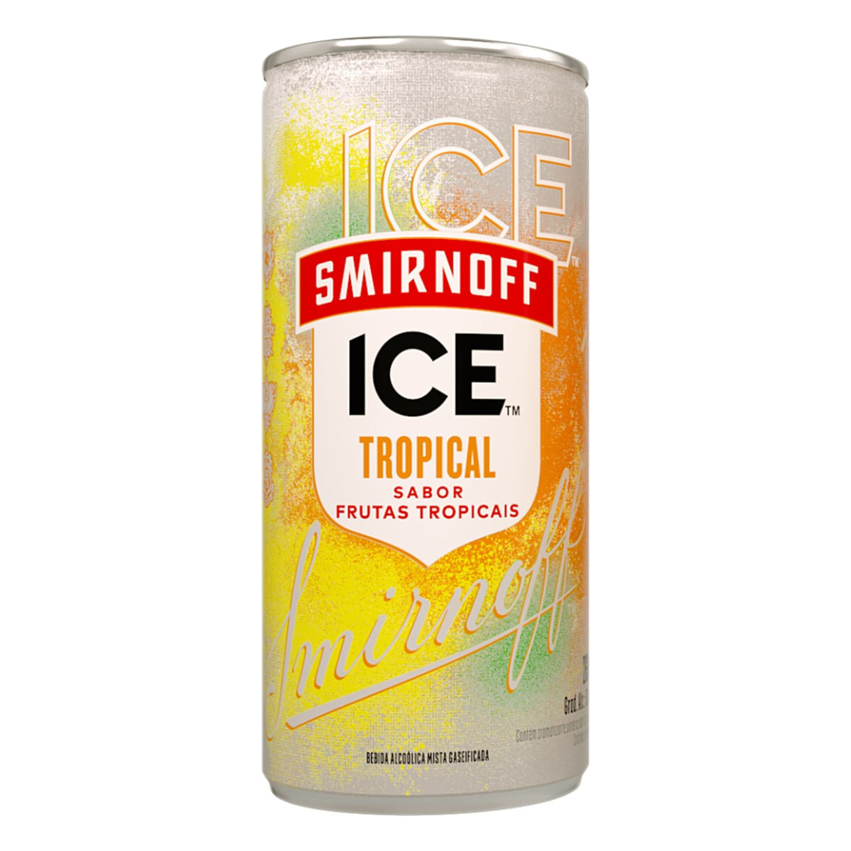 Bebida Mista Alcoólica Gaseificada Tropical Smirnoff Ice Lata 269ml