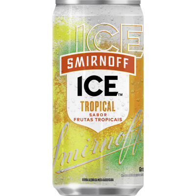 Bebida Mista Alcoólica Gaseificada Tropical Smirnoff Ice Lata 269ml