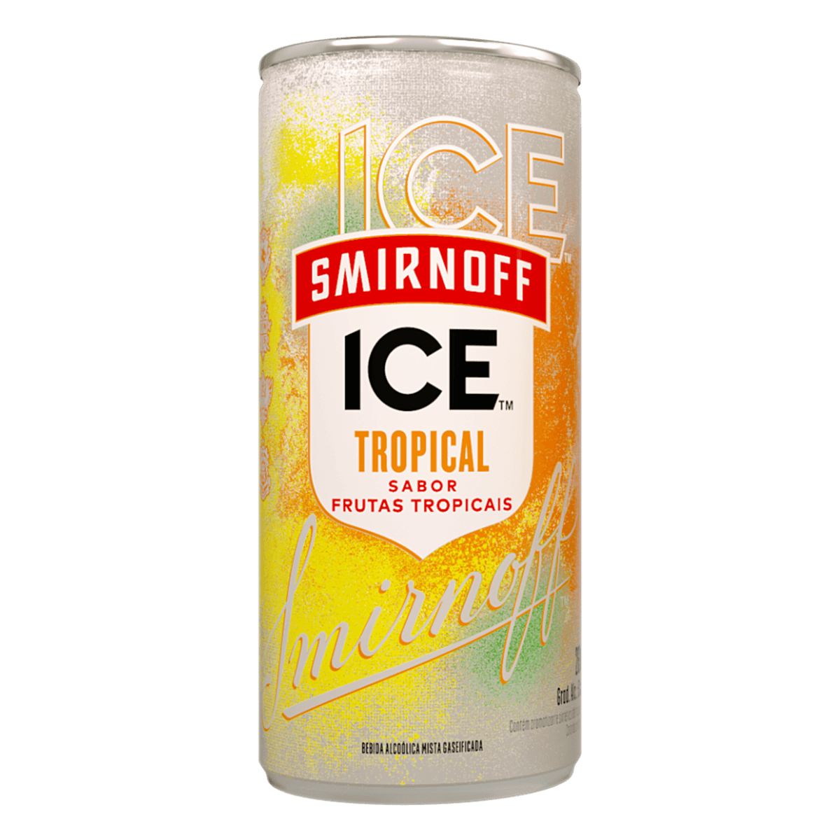 Bebida Mista Alcoólica Gaseificada Tropical Smirnoff Ice Lata 269ml