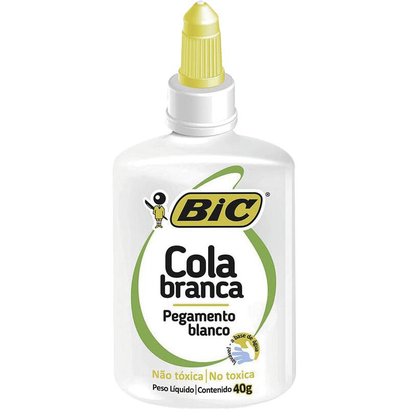 Cola Branca Bic Líquida 40g