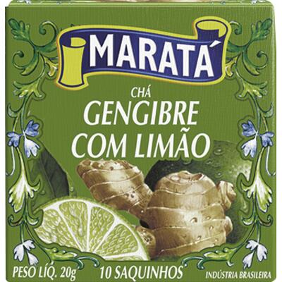 Chá Maratá Gengibre com Limão 20g