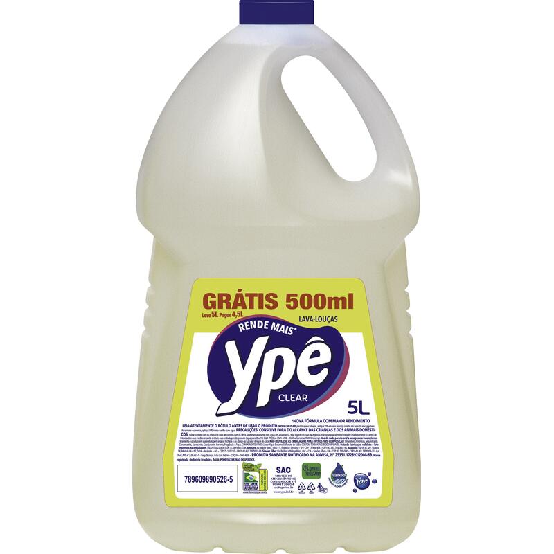 Detergente Líquido Ypê 5L