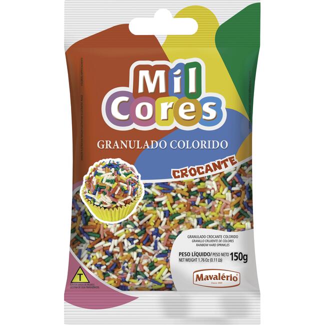 Granulado Mavalério Colorido 150g