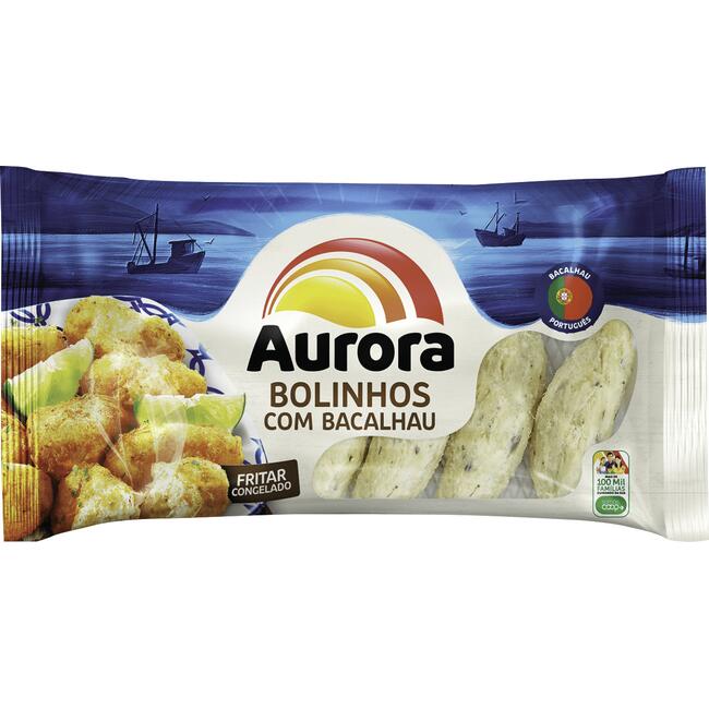 Bolinho com Bacalhau Aurora Congelado 360g