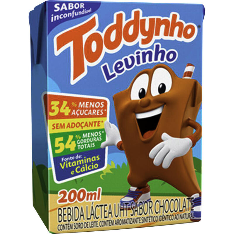 Bebida Láctea  Chocolate Toddynho Levinho 200ml