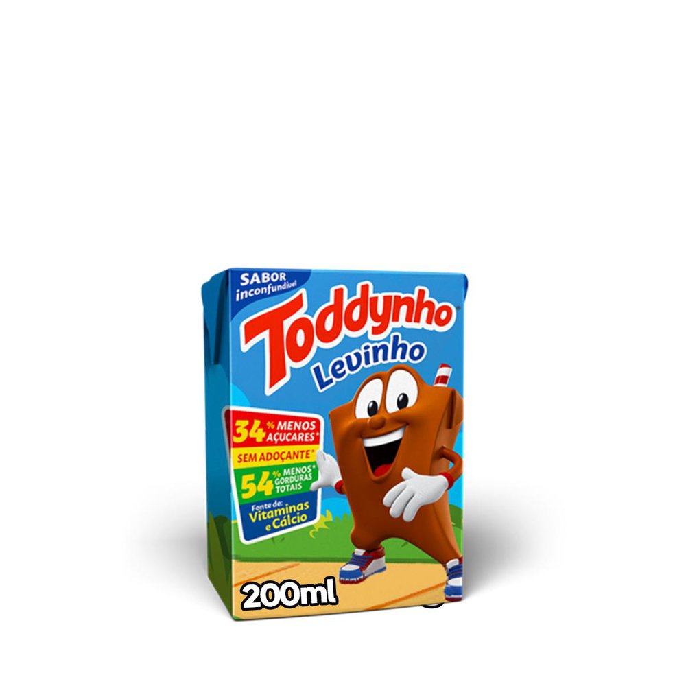 Bebida Láctea  Chocolate Toddynho Levinho 200ml