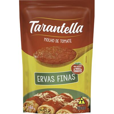 Molho de Tomate Tarantella Ervas finas 340g