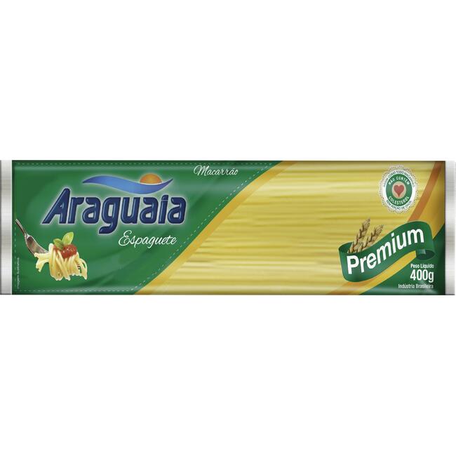 Macarrão Premium Araguaia Espaguete 400g