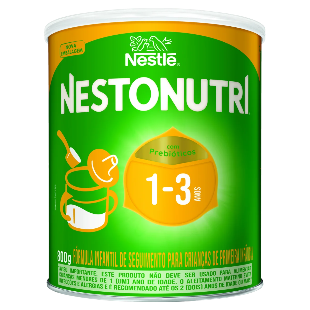 Fórmula Infantil NESTONUTRI 1 a 3 anos 800g