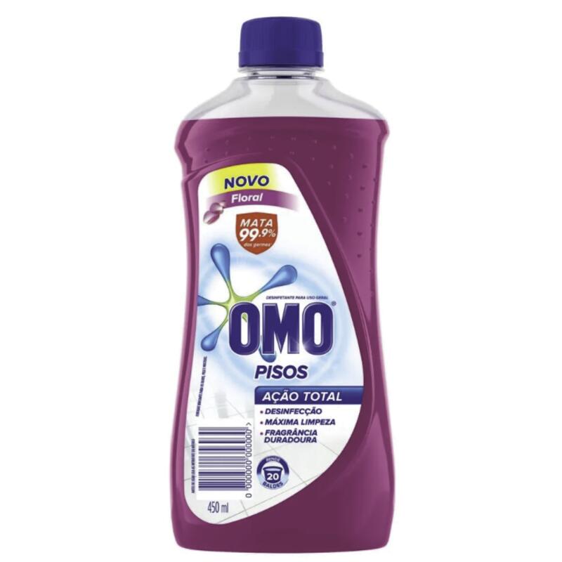 Desinfetante Para Piso Omo Floral 450ml