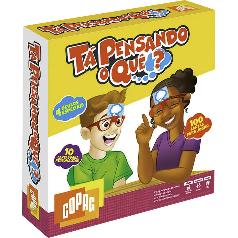 Jogo Tá Pensando o quê? Copag un