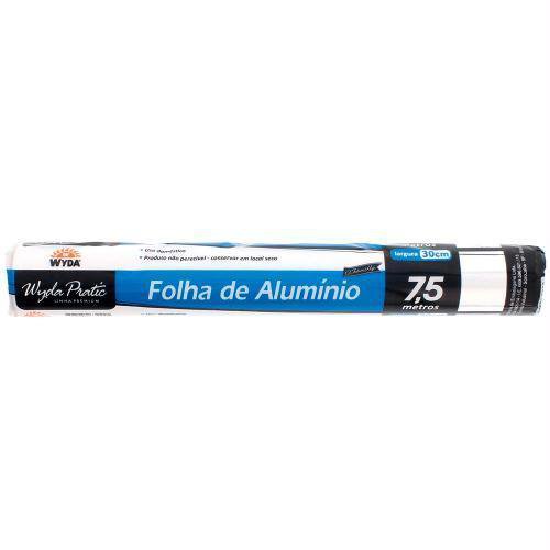 Papel Alumínio Wyda 30x7,5m Un