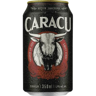 Cerveja Escura Caracu 350ml Lata