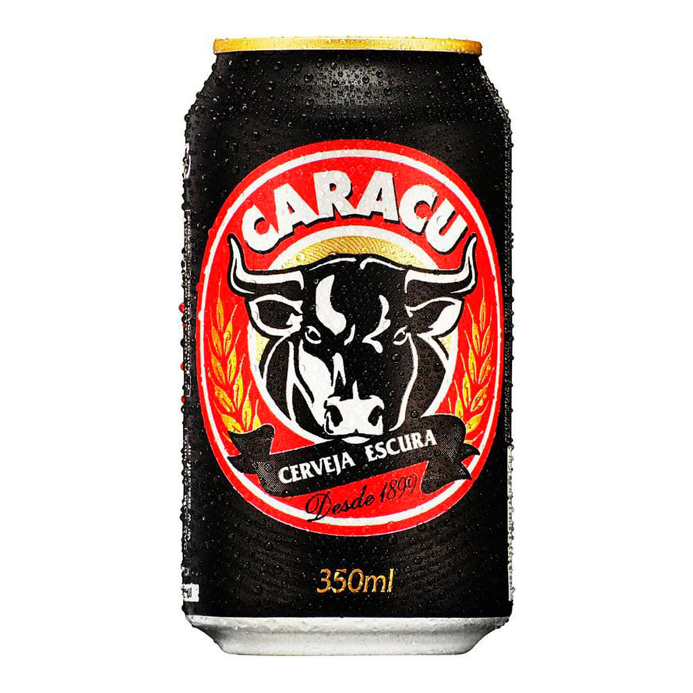 Cerveja Escura Caracu 350ml Lata