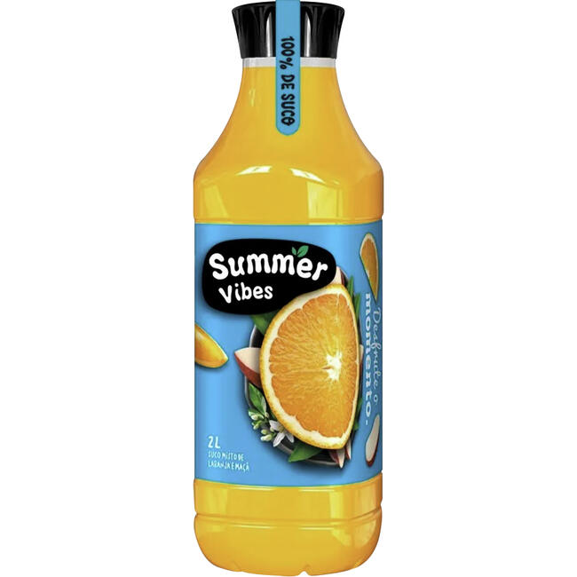 Suco Summer Vibes Laranja e Maçã 2L