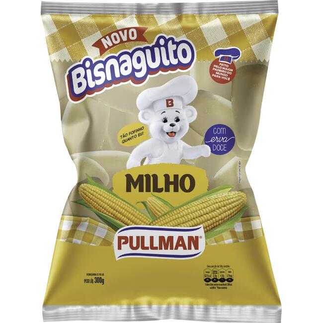 Bisnaguito Pullman Milho 300g