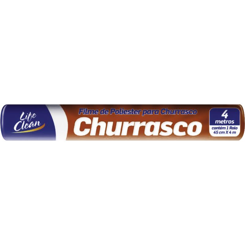 Filme para Churrasco Life Clean 0,45cmx4m 1 Rolo