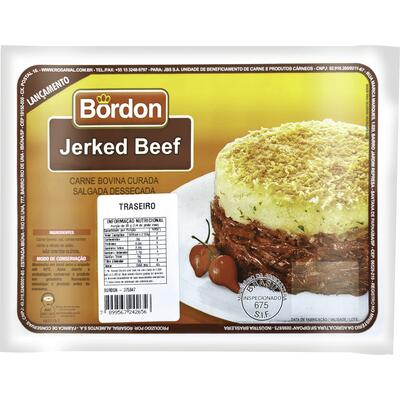Jerked Beef Bordon Traseiro 500g