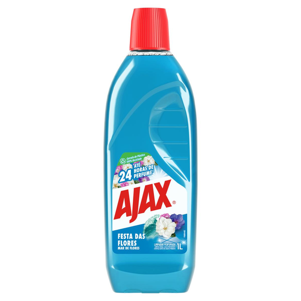 Limpador Perfumado AJAX Festa das Flores Mar 1L